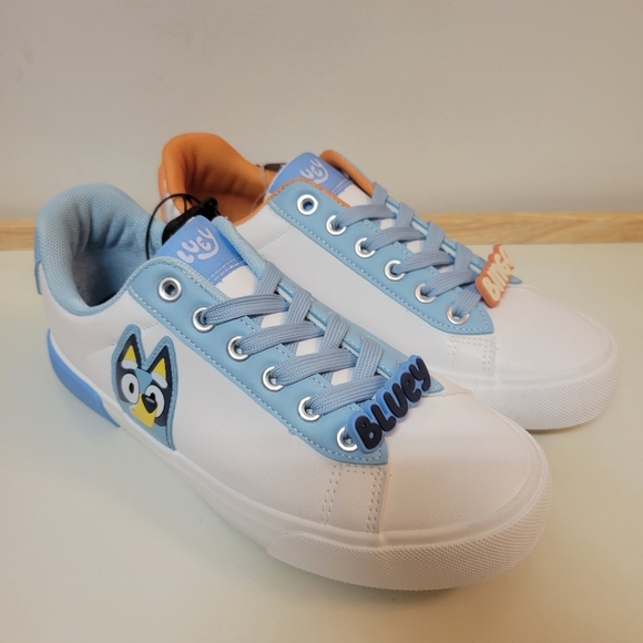 Ground Up Shoes - NEW Ground Up - Bluey and Bingo Court Sneakers - Size 6